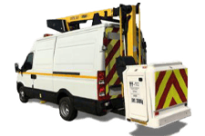 Car Hire Bishopbriggs - 12.5M Cherry Picker 3.5T - Van hire Bishopbriggs