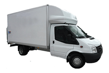 Car Hire Bishopbriggs - Ford Luton 3.5 ton Tail Box Lift Truck - Truck hire Bishopbriggs