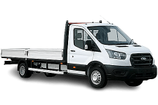 Car Hire Bishopbriggs - Ford Transit Dropside Van - Van hire Bishopbriggs